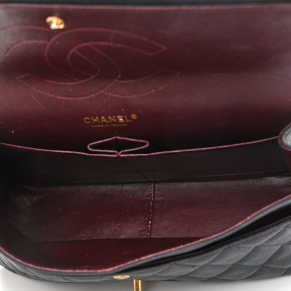 Chanel Caviar Quilted Jumbo Double Flap Black 5 of 12
