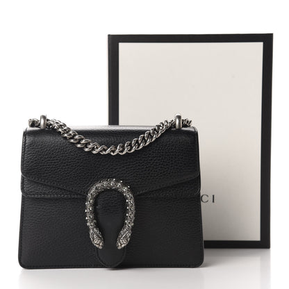 Gucci Calfskin Mini Dionysus Shoulder Bag Black 12 of 12