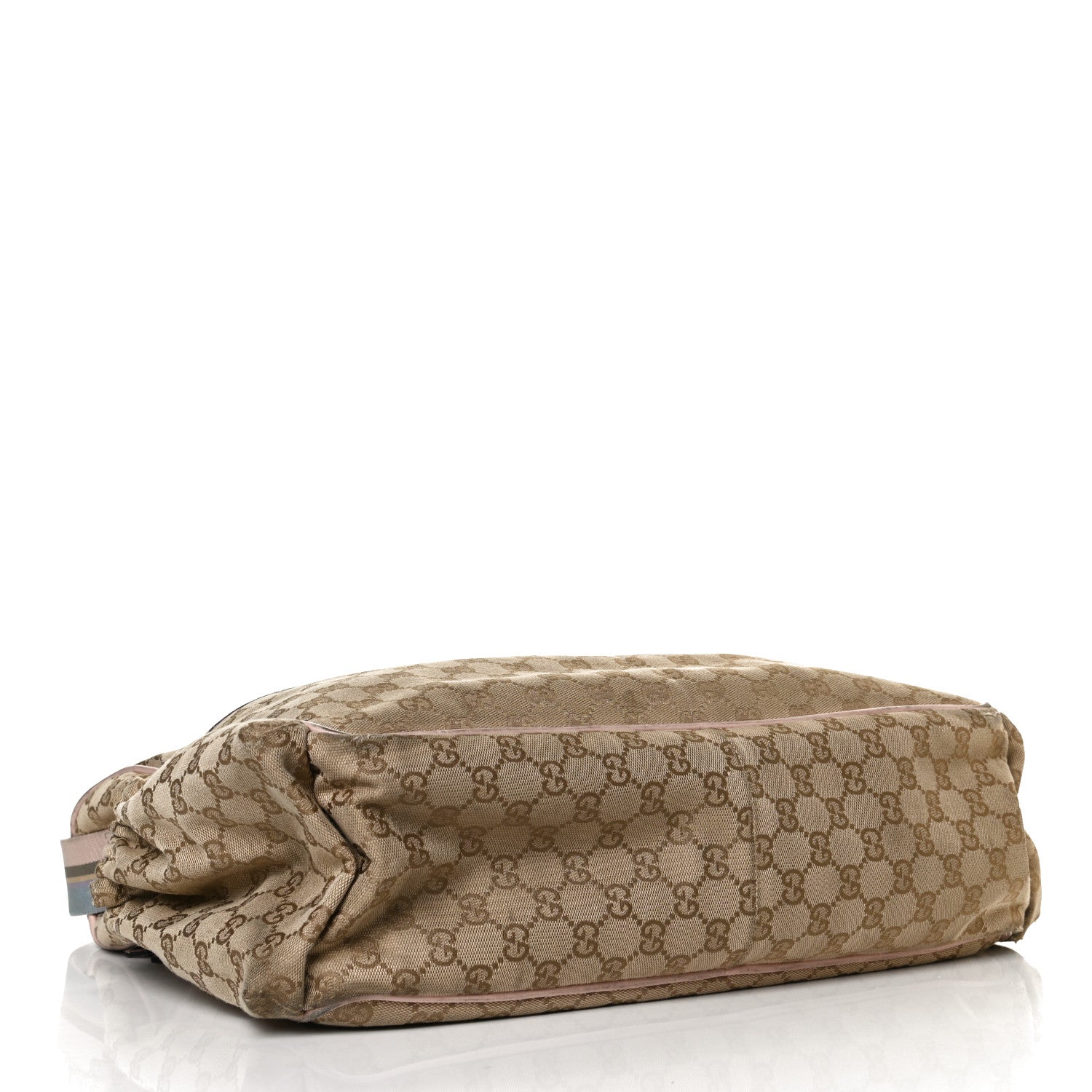 Gucci Monogram Web Diaper Bag Pink 3 of 15