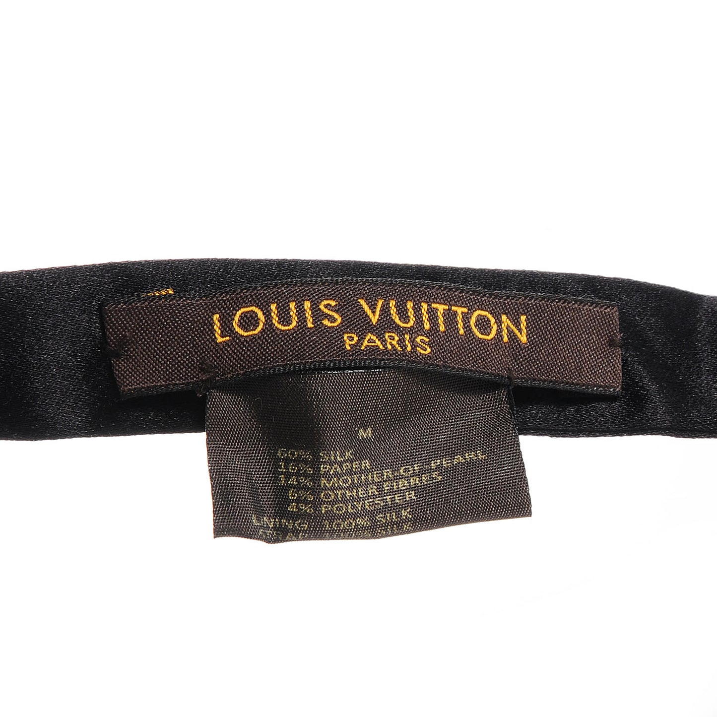 Mother of Pearl Check Bow Tie