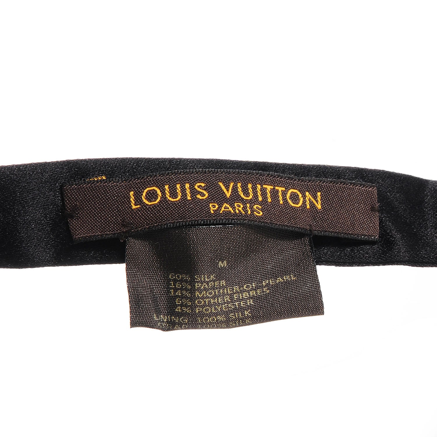 Louis Vuitton Mother of Pearl Check Bow Tie 4 of 6