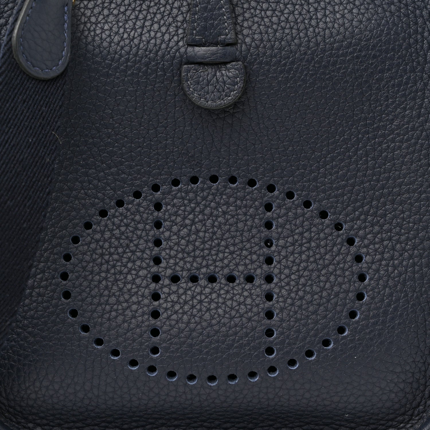Hermes Taurillon Clemence Evelyne TPM Bleu Nuit 8 of 10
