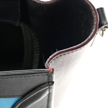 Celine Smooth Calfskin Nano Tri-Color Luggage Turquoise 12 of 17