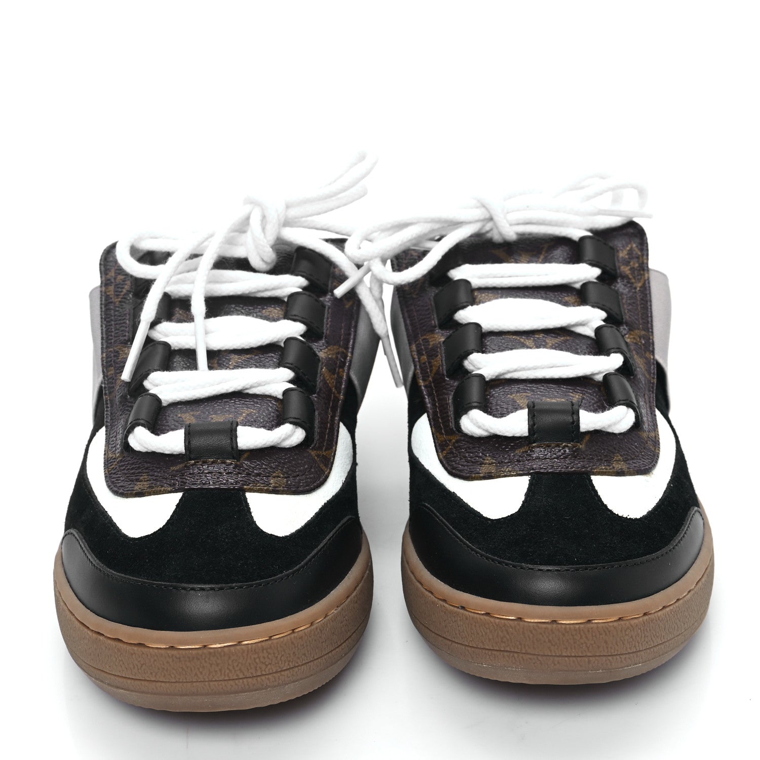 Louis Vuitton Lous Open Back Sneaker 38.5 Black 2 of 9