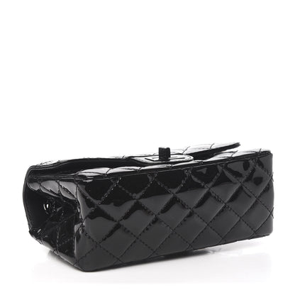 Chanel Patent Calfskin Quilted 2.55 Reissue Mini Flap So Black 4 of 11