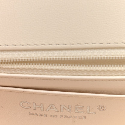 Chanel Patent Calfskin Small Camellia Single Flap White 6 of 10
