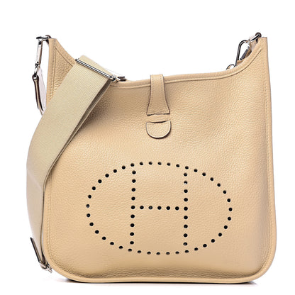 Hermes Taurillon Clemence Evelyne III PM Parchemin 1 of 16