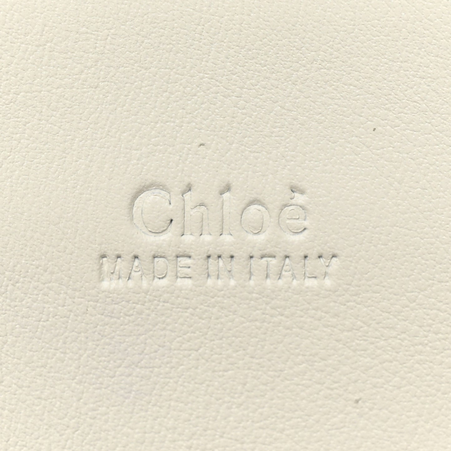 Calfskin Linen Medium Edith White