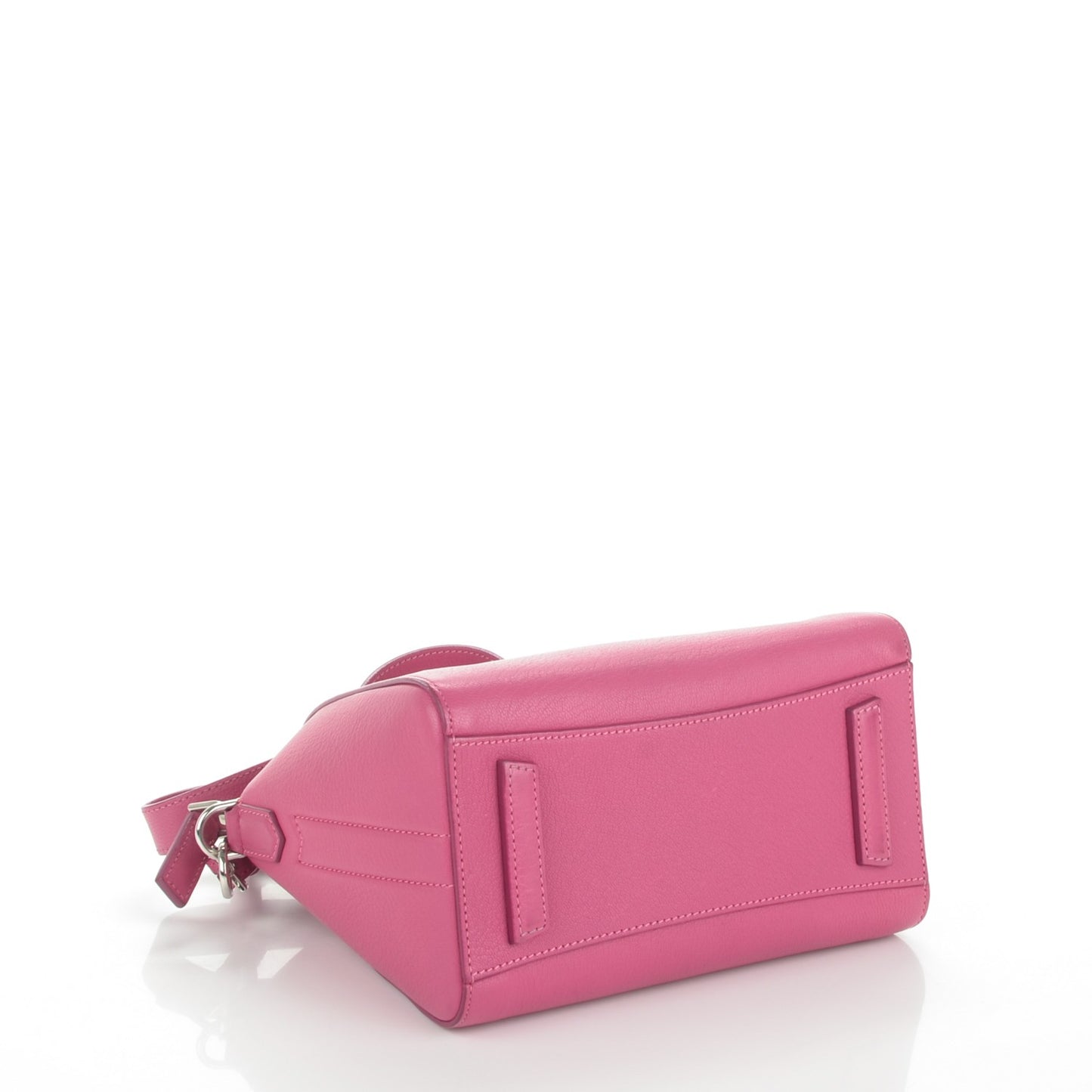Sugar Goatskin Mini Antigona Fushia