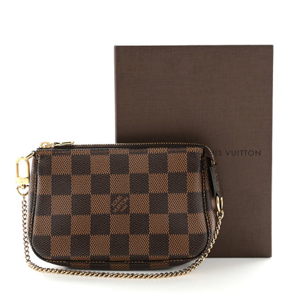 Louis Vuitton Damier Ebene Mini Pochette Accessories 9 of 9