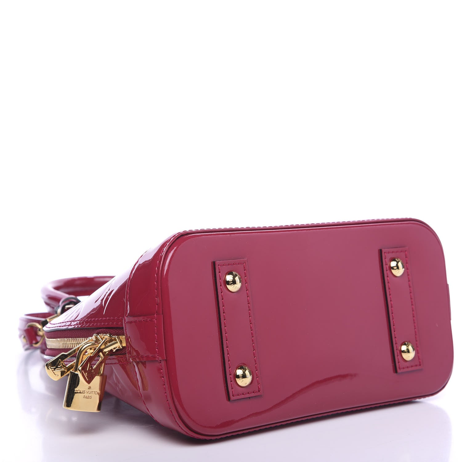 Louis Vuitton Vernis Alma BB Rose Indien 3 of 7