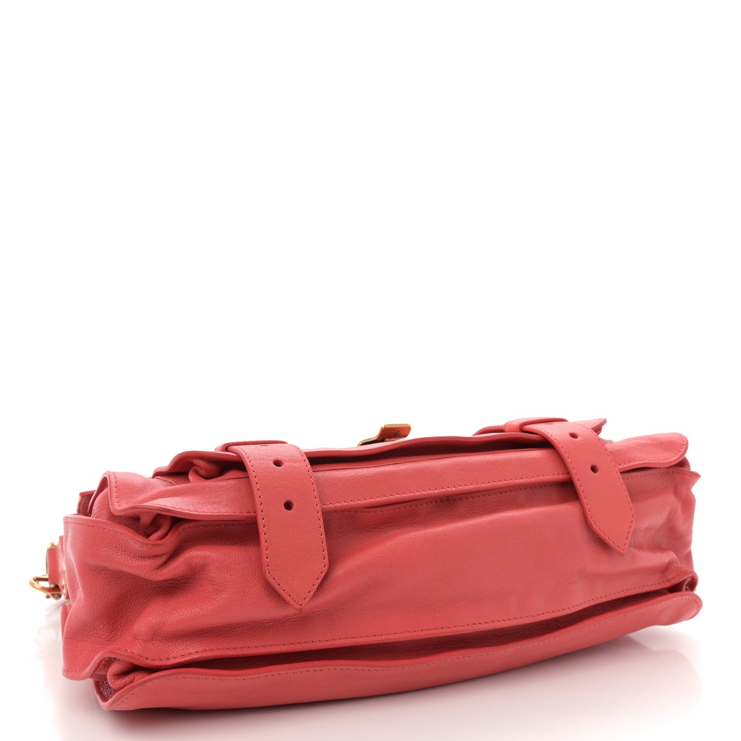 Proenza Schouler Lambskin Medium PS1 Satchel Deep Coral 4 of 13