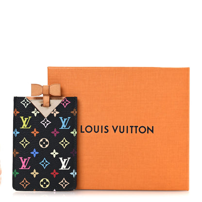 Louis Vuitton Monogram Multicolor Mirror and Case Pouch Black 10 of 10