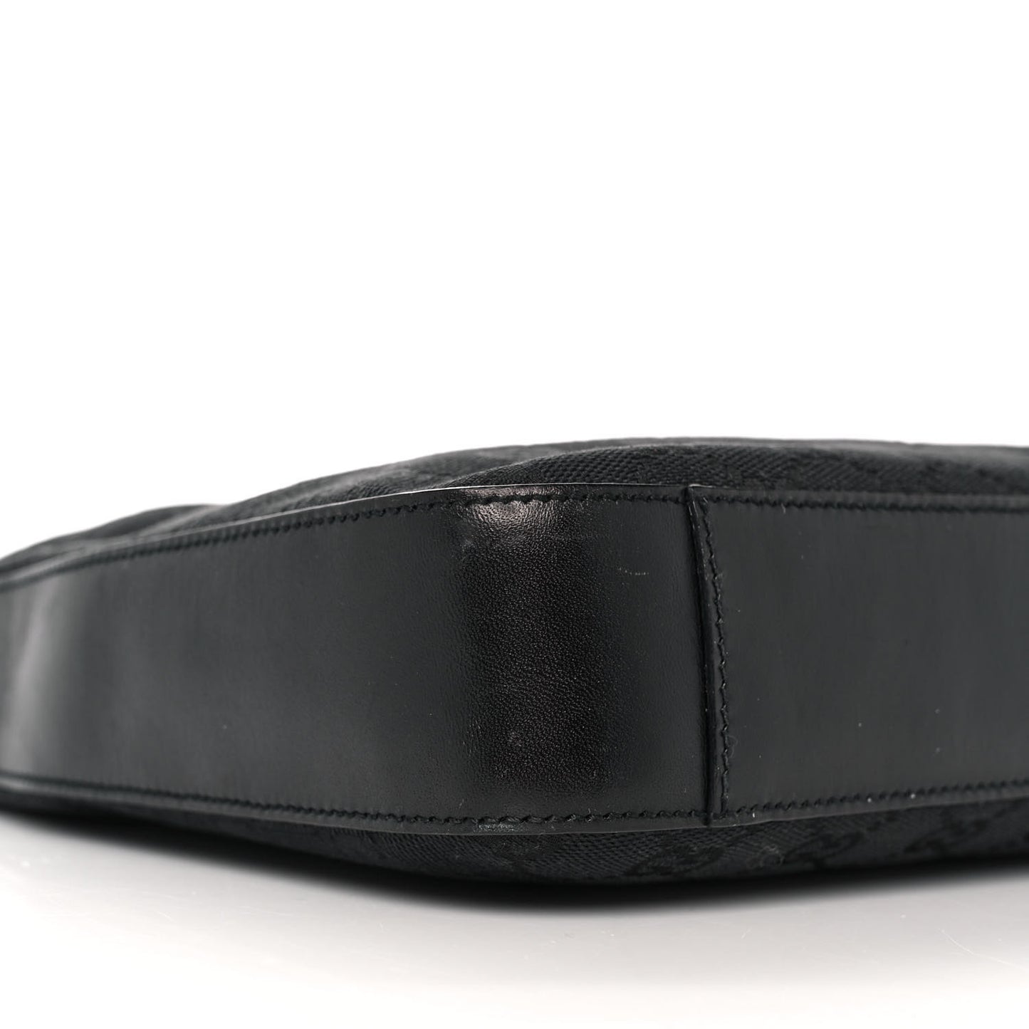 Monogram GG Small Clasp Hobo Black