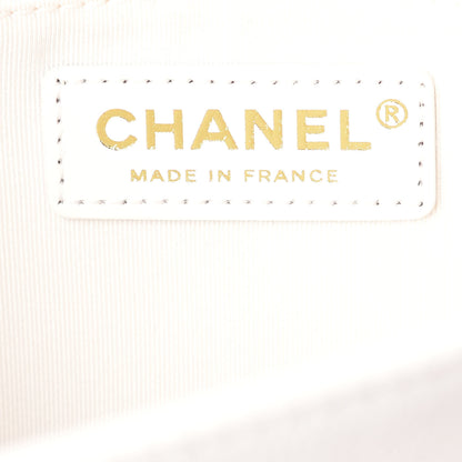 Chanel Calfskin Quilted Smart Pocket Crossbody Bag White 6 of 10