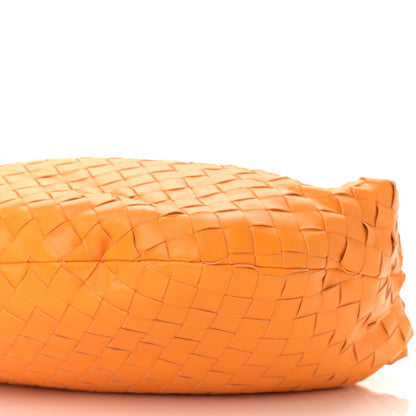 Bottega Veneta Nappa Intrecciato Teen Jodie Hobo Orange 6 of 9