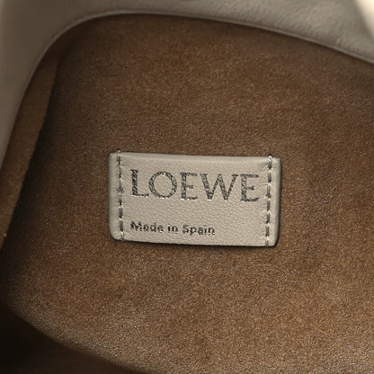 Loewe Mellow Nappa Medium Donut Chain Flamenco Knot Clutch Sea Salt 6 of 9