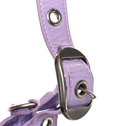 Balenciaga Agneau Arena Le Cagole Bucket Bag XS Lilac 10 of 11