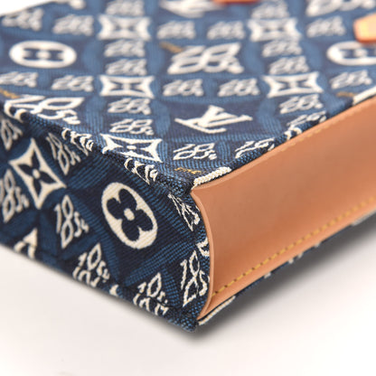 Louis Vuitton Jacquard Since 1854 Petit Sac Plat Blue 7 of 9