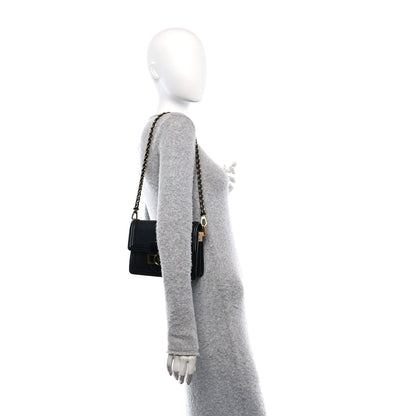 Louis Vuitton Epi Mini Dauphine Black 2 of 10