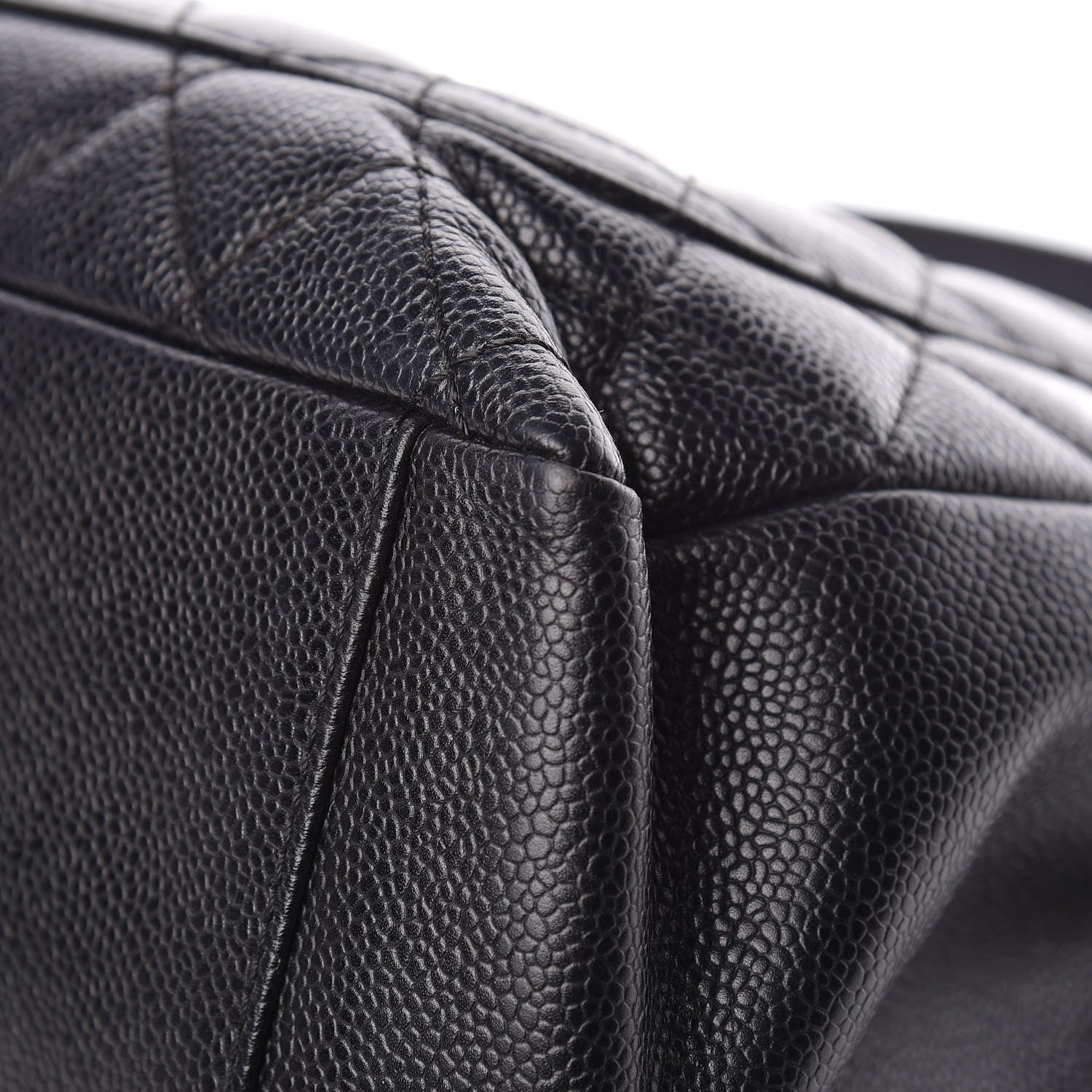 Chanel Caviar Quilted Grand Shopping Tote GST Black 11 of 14