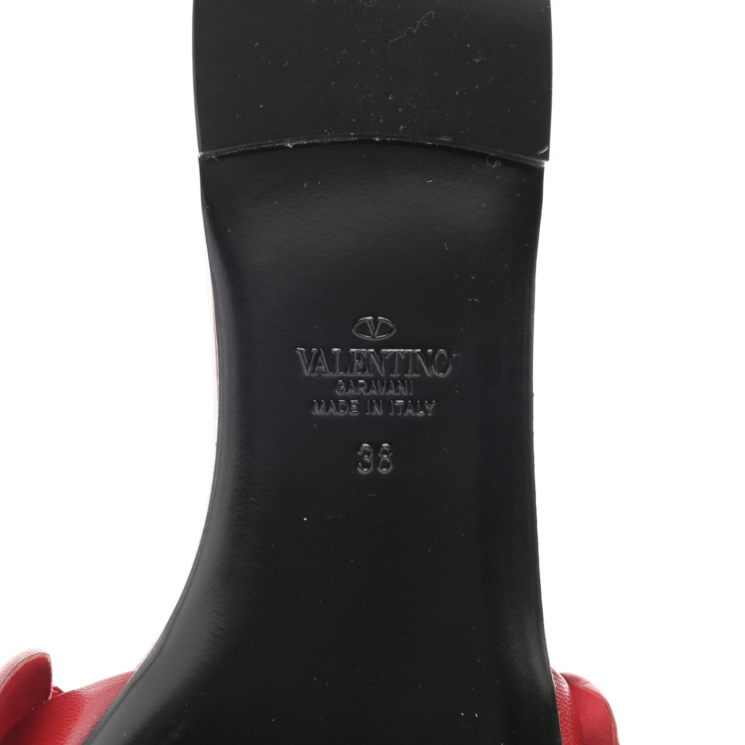 Valentino Garavani Nappa Atelier 03 Rose Edition Slide Sandals 38 Cerise 7 of 10