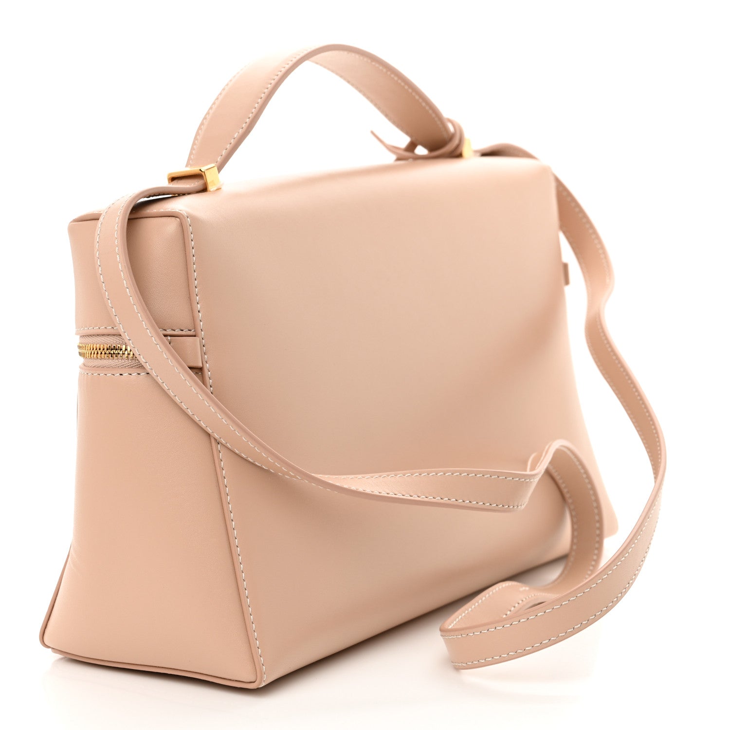 Loro Piana Smooth Calfskin Extra Bag L27 Feather Pink 3 of 11