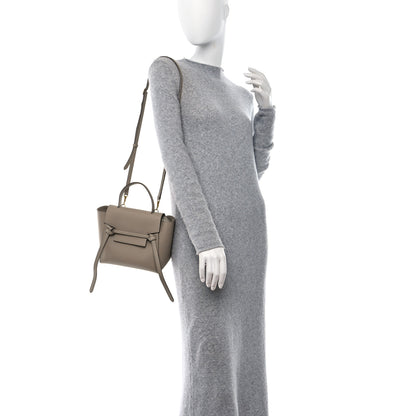 Celine Grained Calfskin Nano Belt Bag Light Taupe 2 of 13