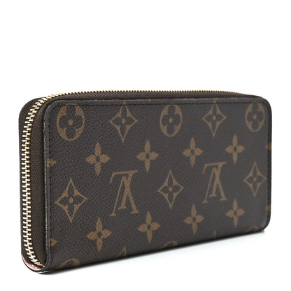 Louis Vuitton Monogram Clemence Wallet Rose Ballerine 3 of 11
