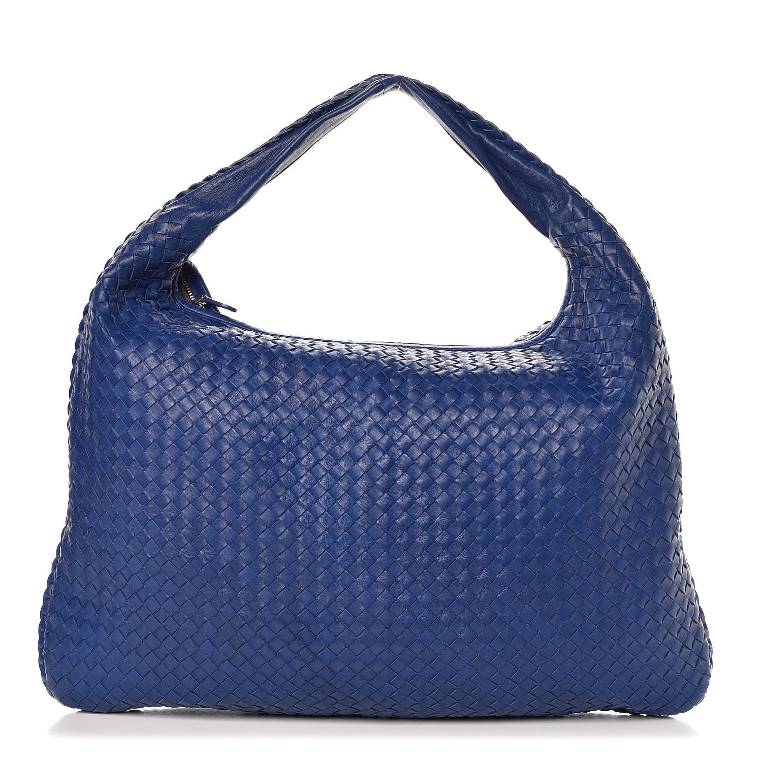 Bottega Veneta Nappa Intrecciato Maxi Veneta Hobo Cobalt 1 of 8