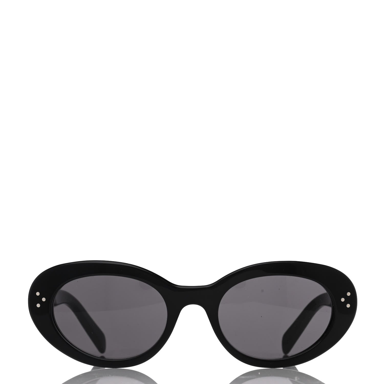 Celine Acetate Cat Eye Sunglasses CL401931 Black 2 of 6