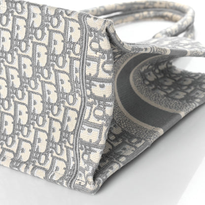 Christian Dior Oblique Medium Book Tote Grey 9 of 9