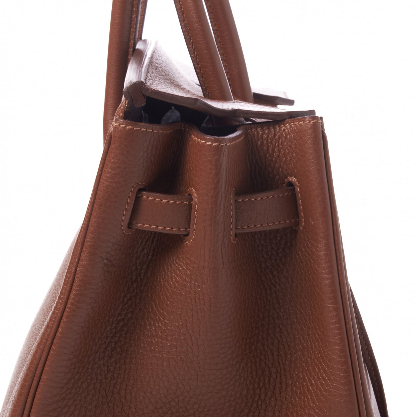 Taurillon Clemence Birkin 35 Marron D'Inde