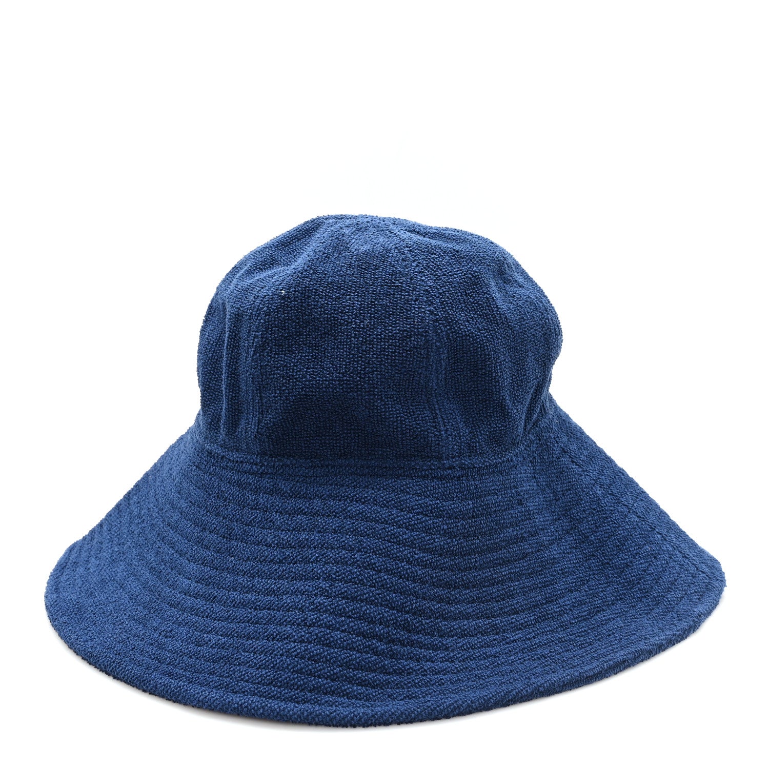 Hermes Terry Cloth Gia Funny Ice Cream Bucket Hat 57 Encre 1778725
