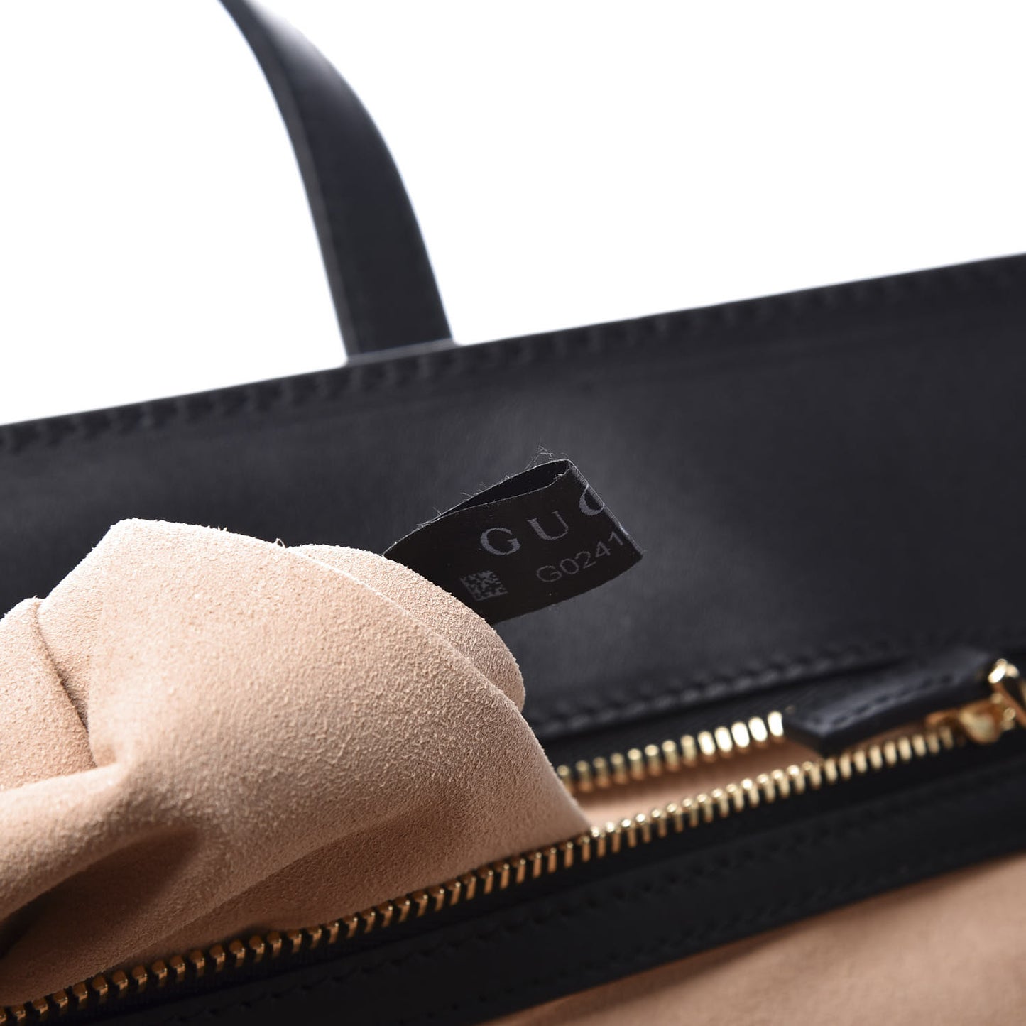 Suede Patent Web Ophidia Vertical Tote Nocciola Black