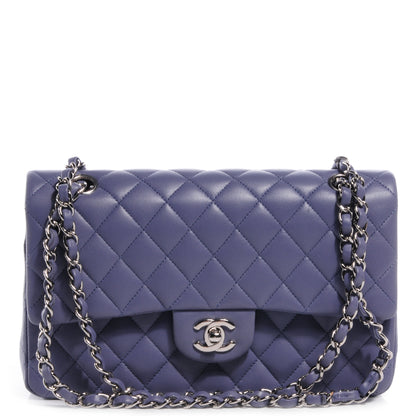 Chanel Lambskin Medium Double Flap Lavender 1 of 8