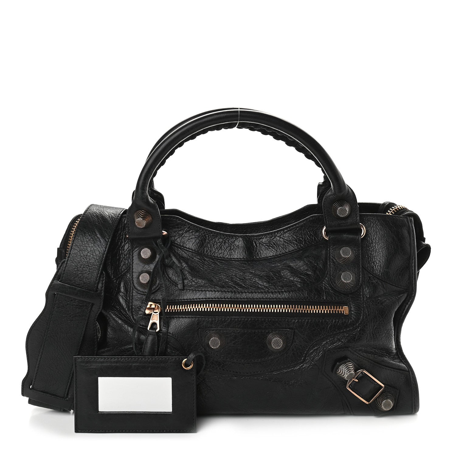 Balenciaga Agneau Giant 21 Rose Gold Hardware City Black 1 of 13