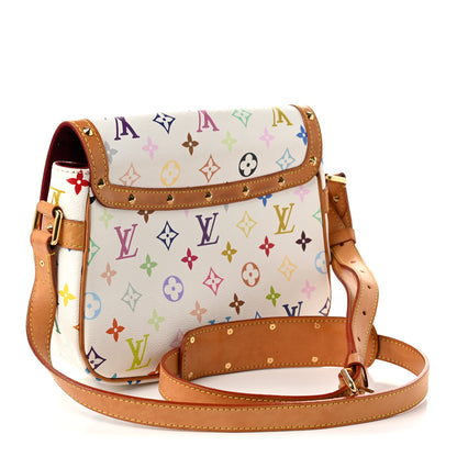 Louis Vuitton Monogram Multicolor Sologne White 3 of 10