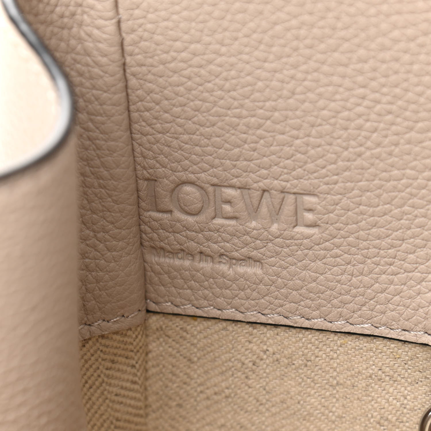 Loewe Calfskin Medium Hammock Shoulder Bag Light Oak 5 of 8