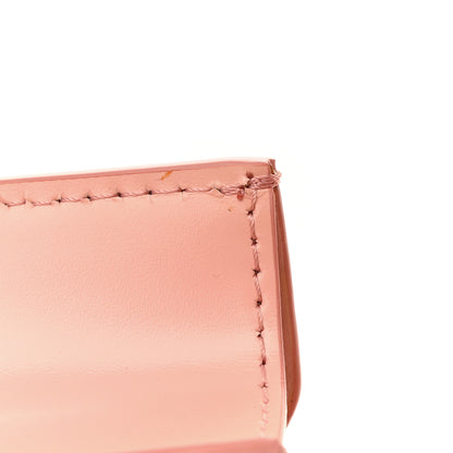 Burberry Calfskin Monogram Embossed Small TB Chain Bag Blush Pink 13 of 16