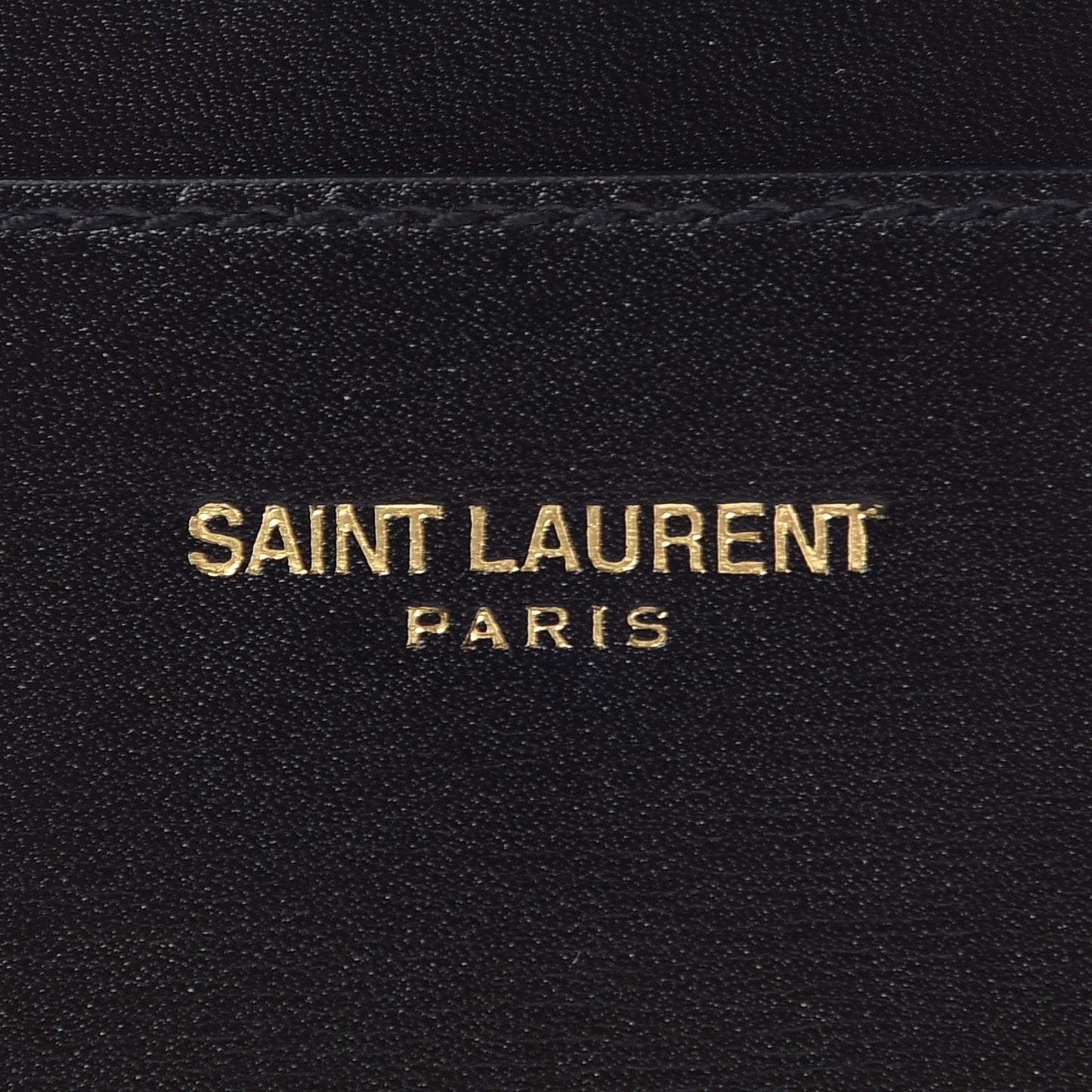 Calfskin Card Case Black