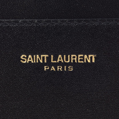 Saint Laurent Calfskin Card Case Black 8 of 9