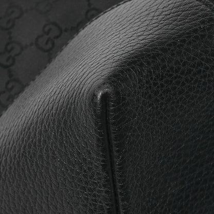 Gucci Nylon Monogram Medium Handle Vertical Tote Black 11 of 15
