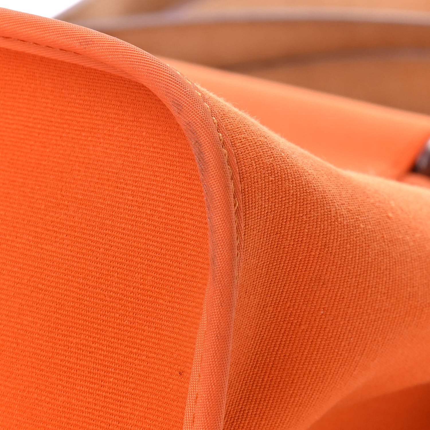 Hermes Toile Cabag 39 Orange 6 of 8