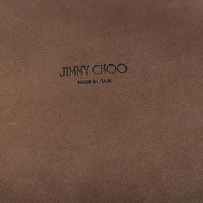 Jimmy Choo Spazzolato Lockett Petite Shoulder Bag Black 8 of 11