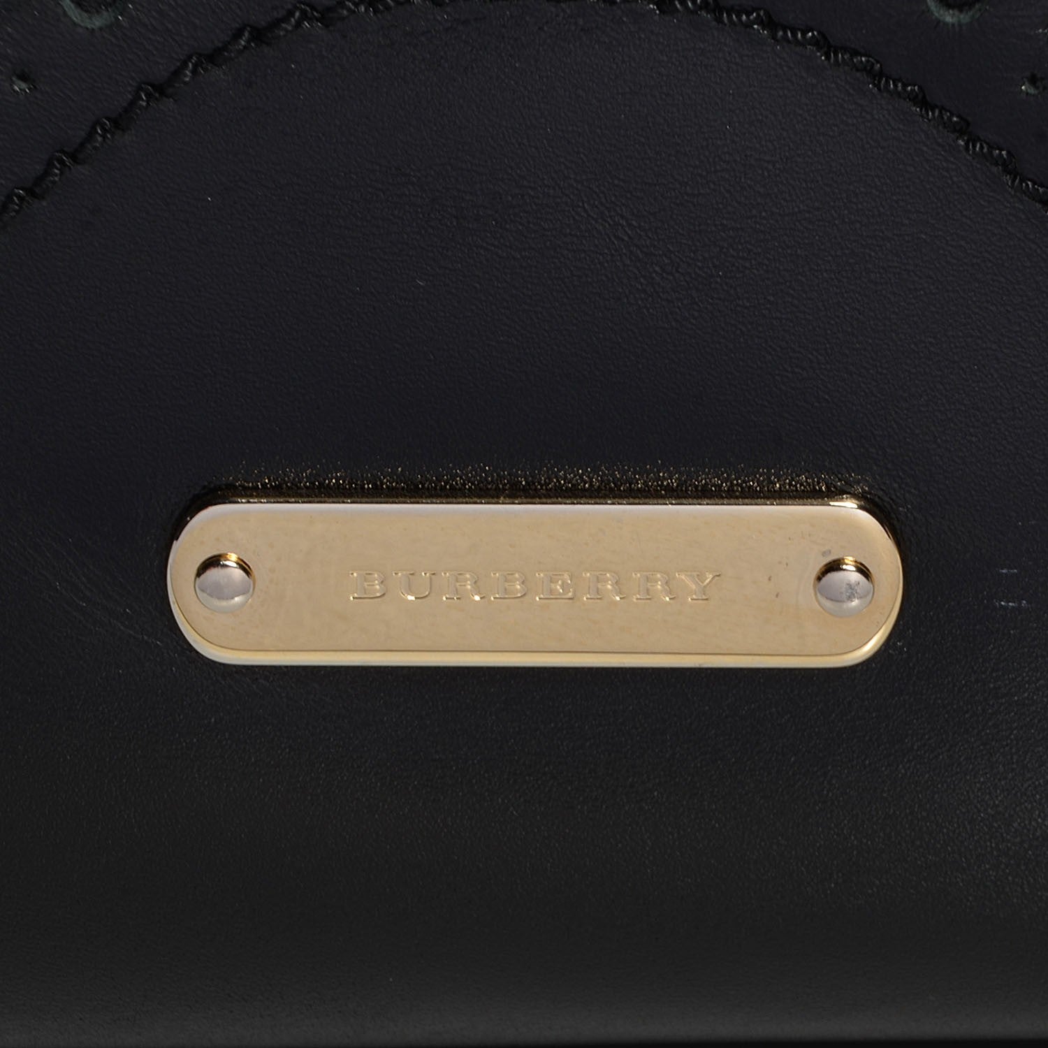 Burberry Pebbled Leather Large Canterbury Tote Black 3 of 11
