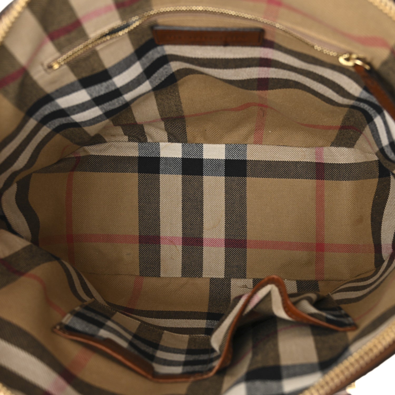 Burberry Bridle Calfskin Medium Orchard Bowling Bag Dark Tan 5 of 14