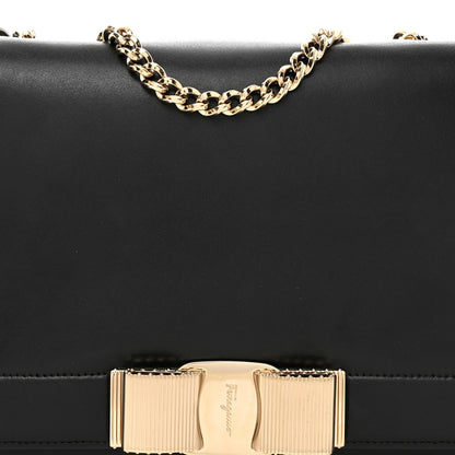 Salvatore Ferragamo Calfskin Vara Crossbody Bag Black Bonbon 5 of 10
