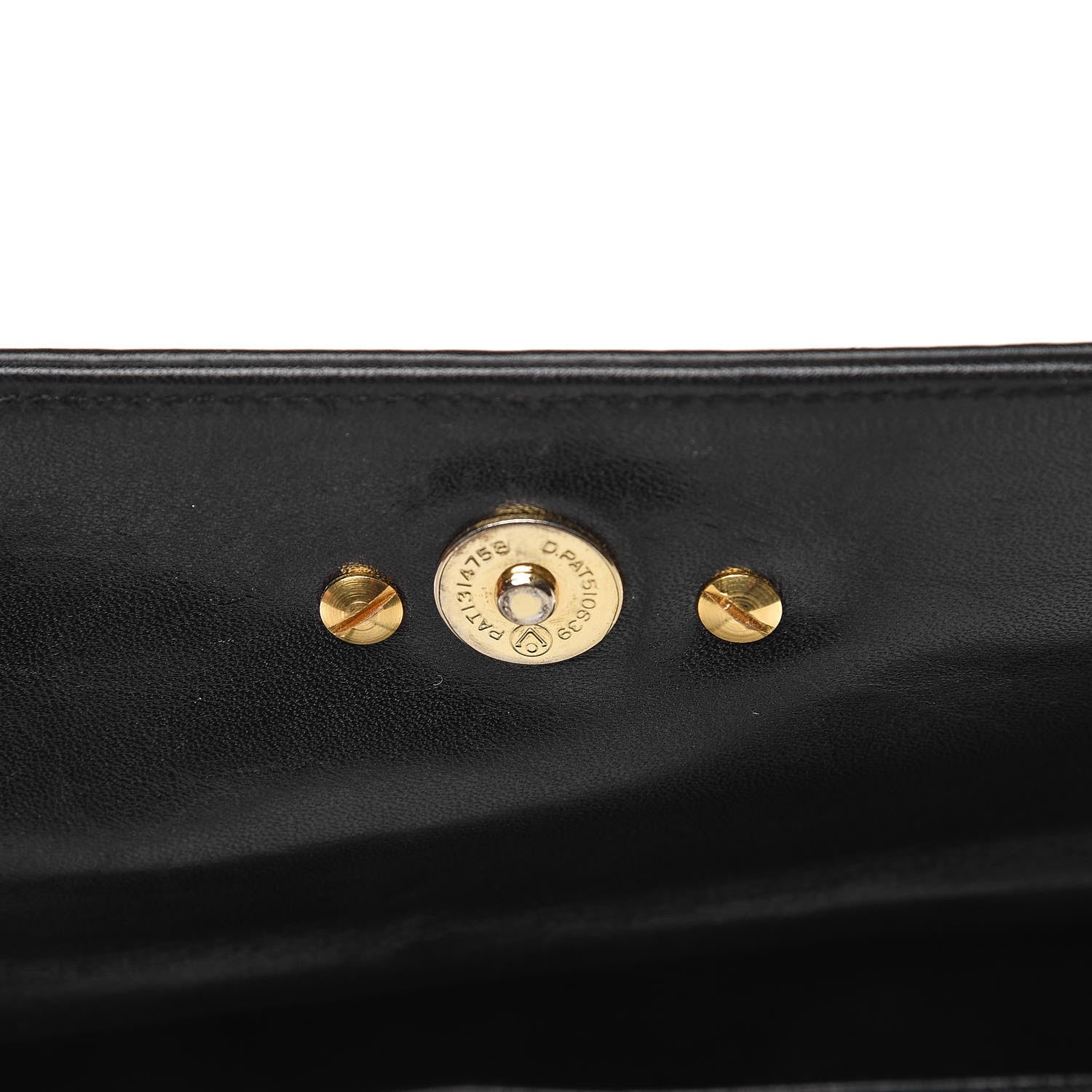 Christian Dior Calfskin CD Shoulder Bag Black 8 of 11