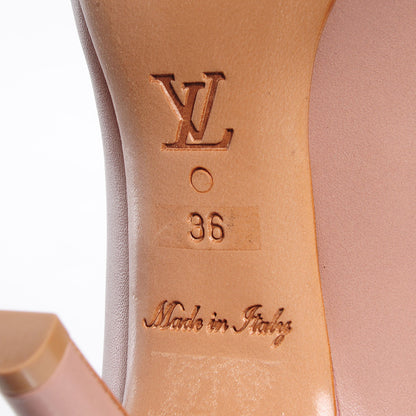 Louis Vuitton Smooth Calfskin Oh Really Pumps 36 Beige Rose 6 of 7